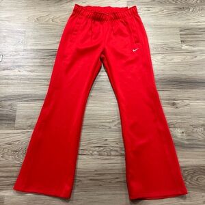 Nike Casual Flare Pant Slim Fit Mid Rise Full Length Women Medium HJ1016-657 $85
